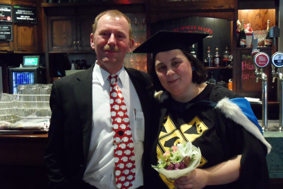 Me and dad 2014 2